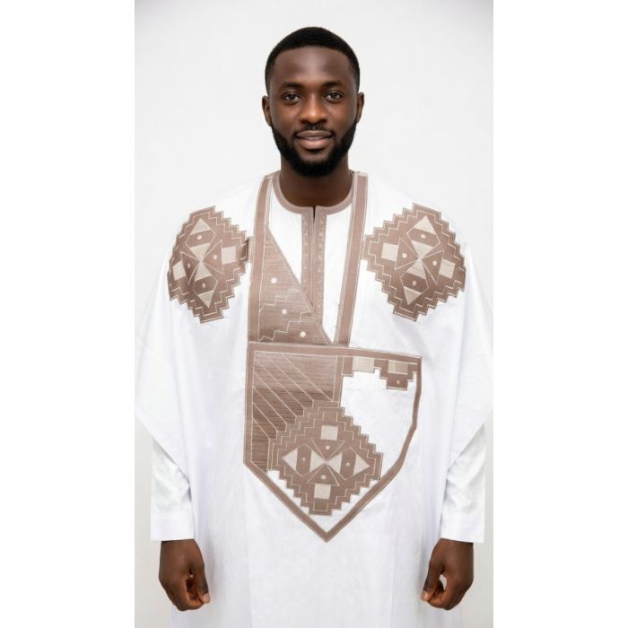 Bazin blanc getzner pour homme