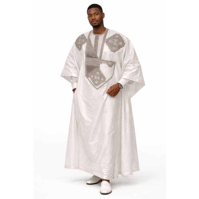 Bazin blanc getzner pour homme