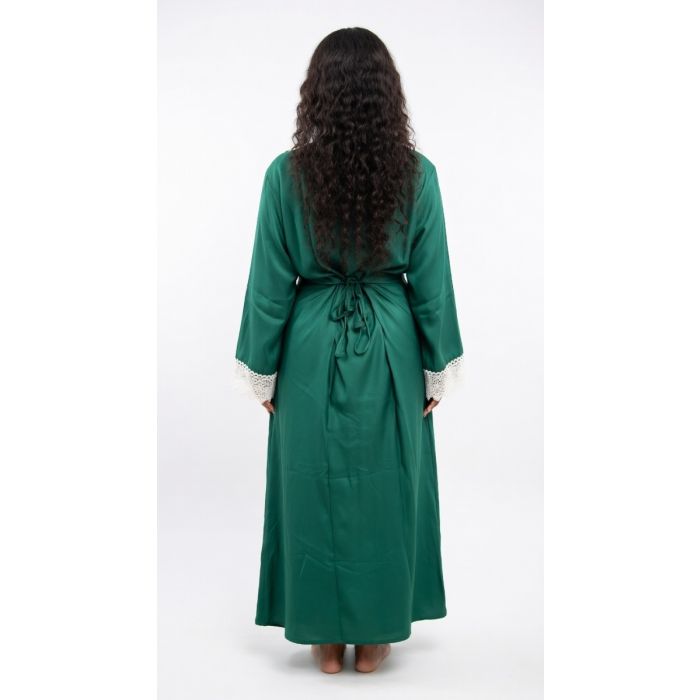 Robe élégante verte