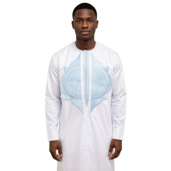 Boubou blanc getzner pour homme