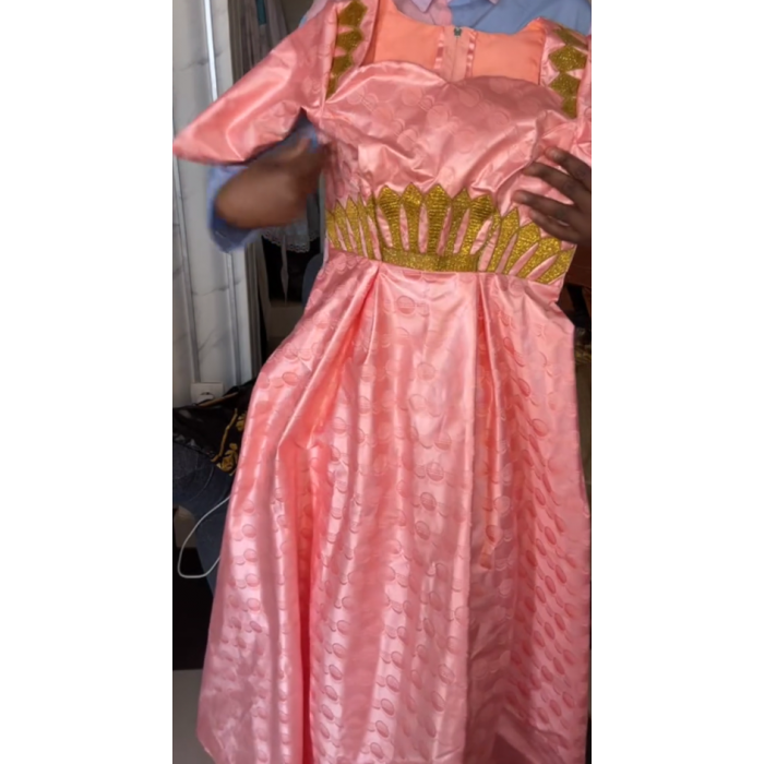 Robe getzner rose pour fille de 6-16ans