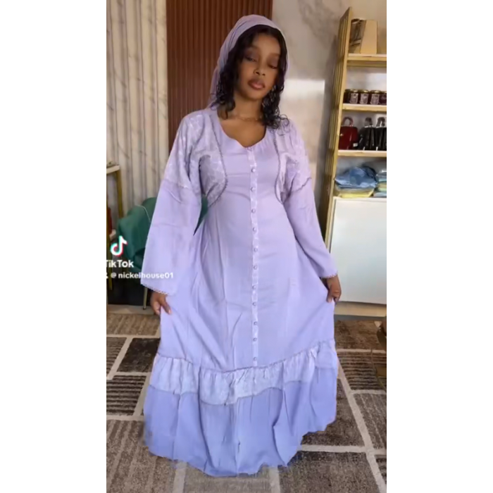 Robe violette tendance