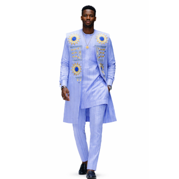 Costume africain pour homme excellence malienne en getzner