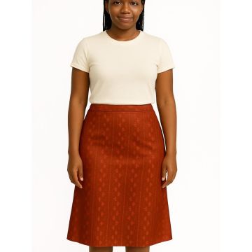 Jupe rouge pour femme style africain